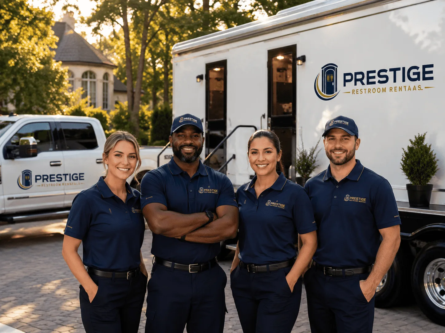 Trusted Luxury Portable Restrooms company in Driscoll, ND